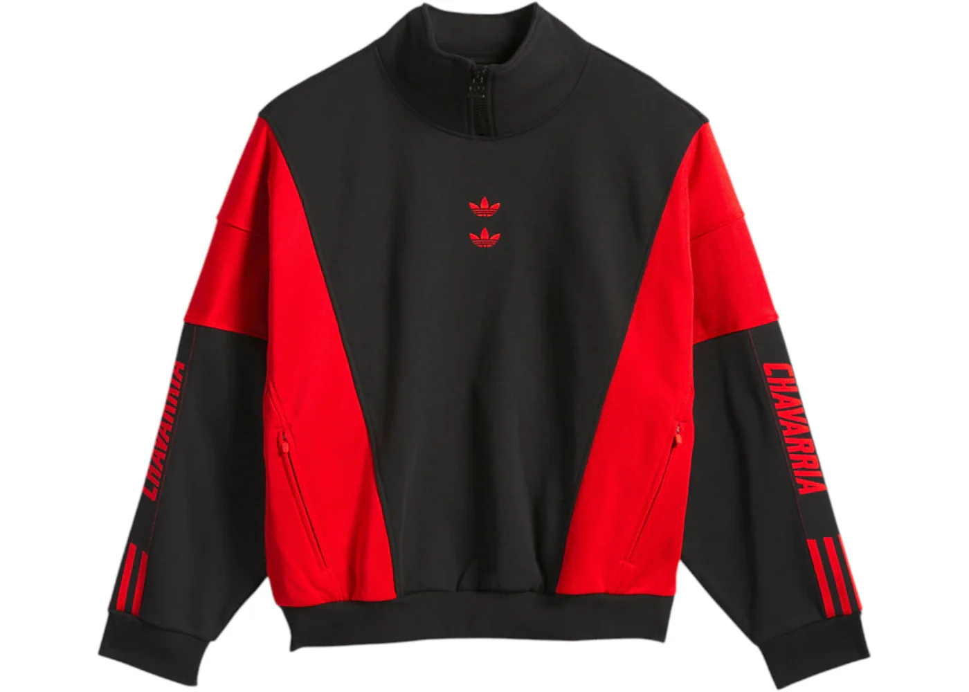 adidas x Willy Chavarria Watsonville Mockneck Black/Red