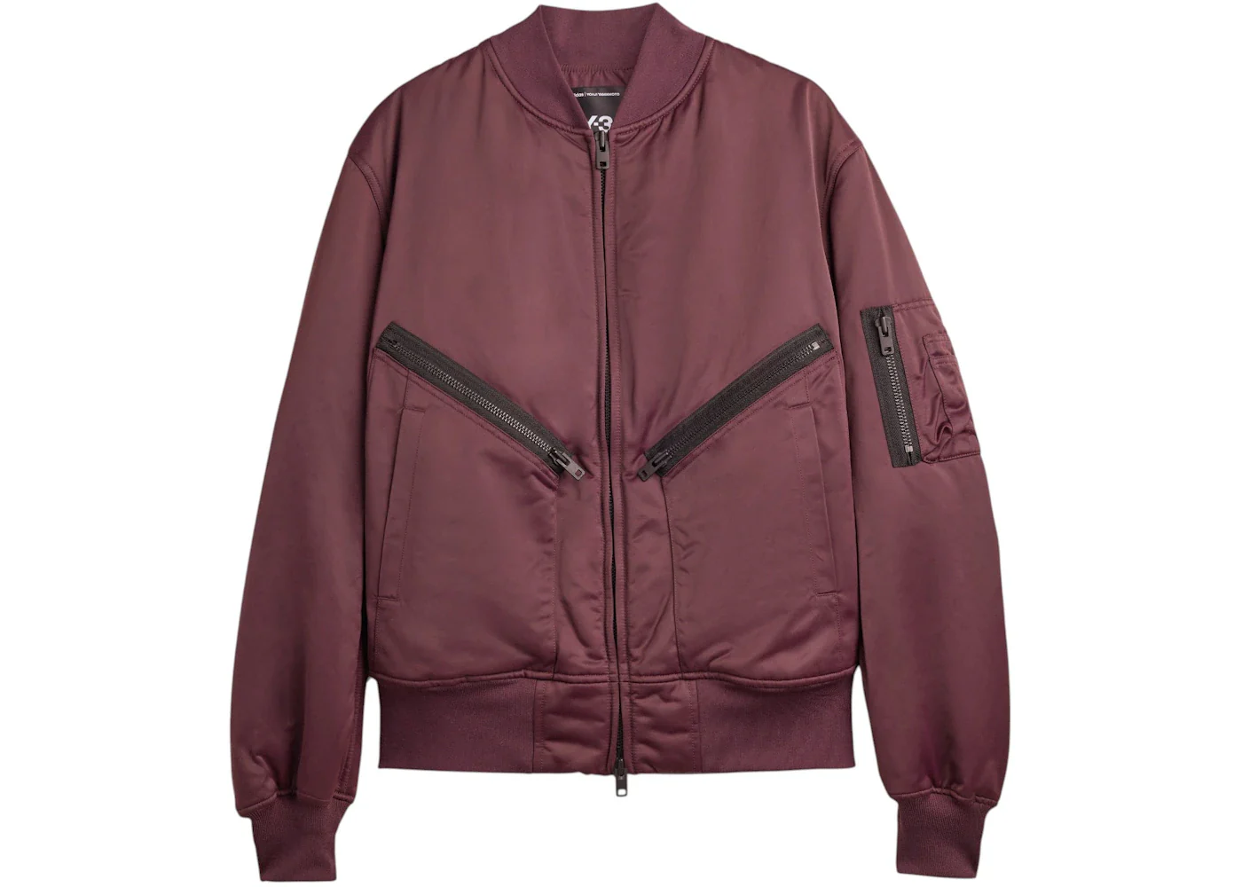 adidas Y-3 Bomber Jacket Shadow Maroon