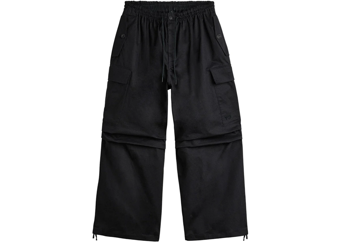 adidas Y-3 UT Twill Cargo Pant Black
