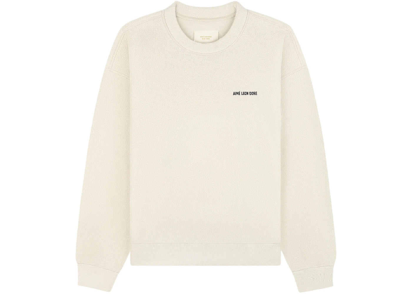 Aime Leon Dore Fleece Crewneck Sweatshirt Silver Birch