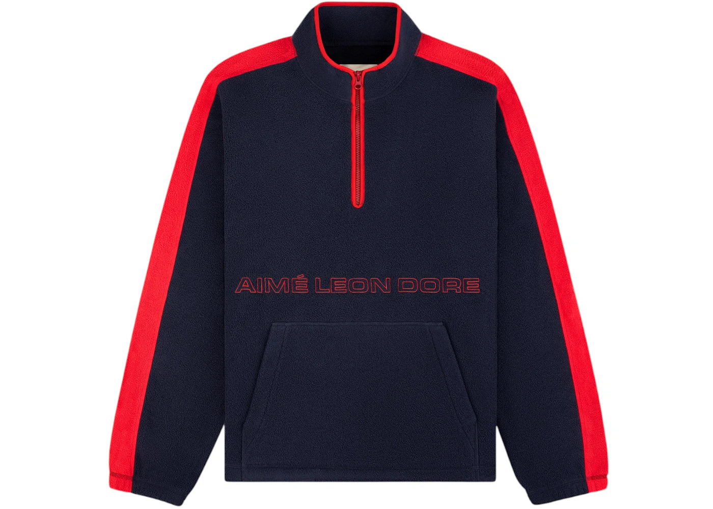 Aime Leon Dore Fleece Mountain Pullover Navy Blazer