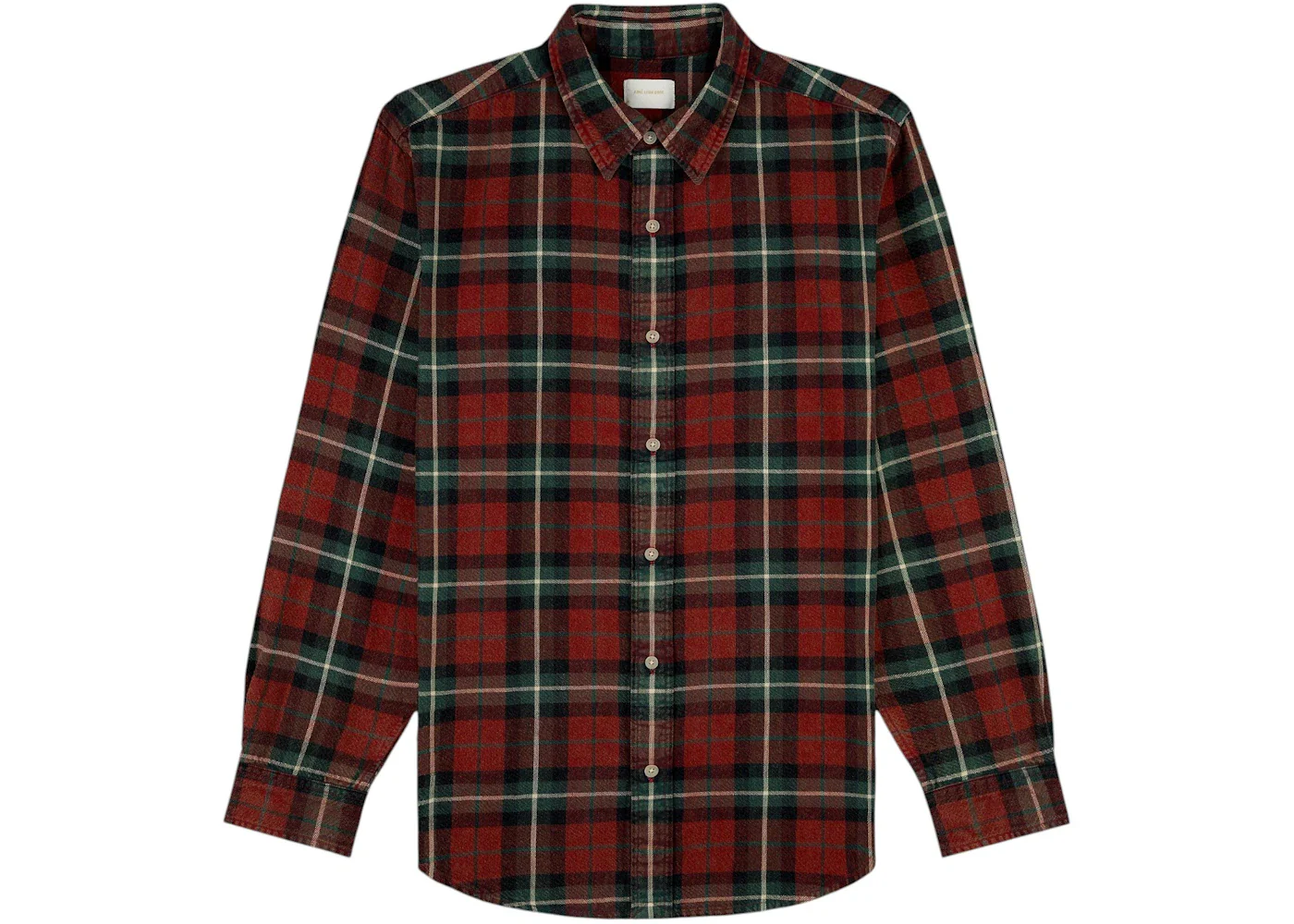 Aime Leon Dore Plaid Overshirt Red