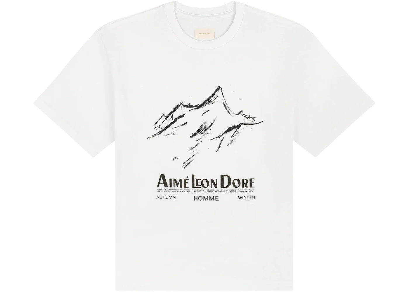 Aime Leon Dore Summit Tee Bright White
