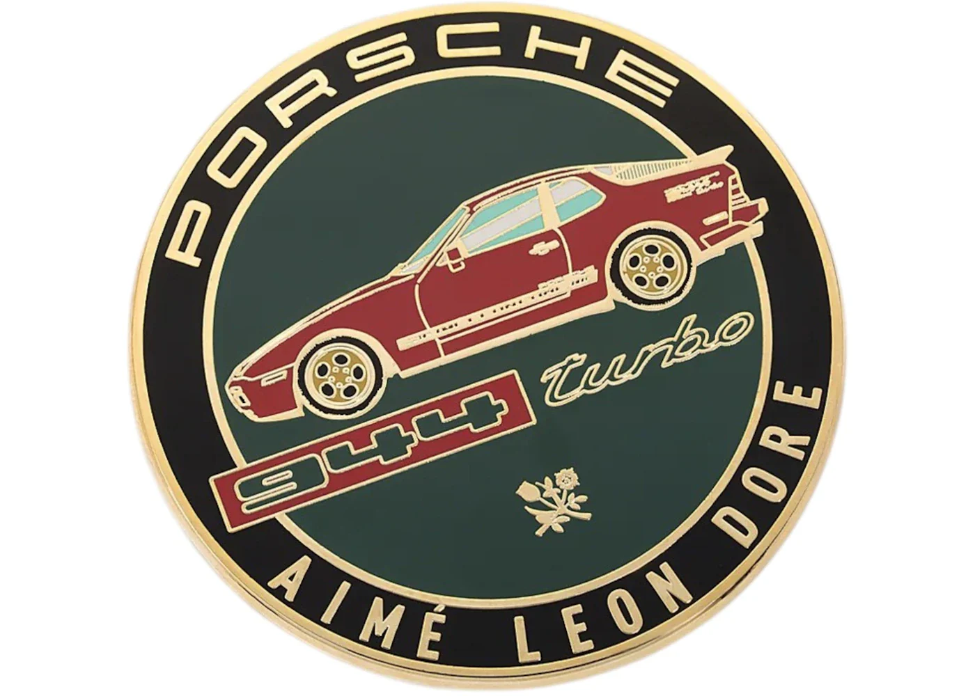 Aime Leon Dore x Porsche Grille 2 Badge Multicolor