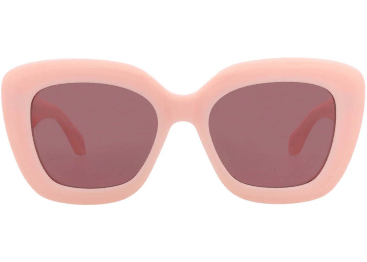 Alaia Square-Frame Recycled Acetate Sunglasses Pink Pink Violet (AA0072S-30014380-003)