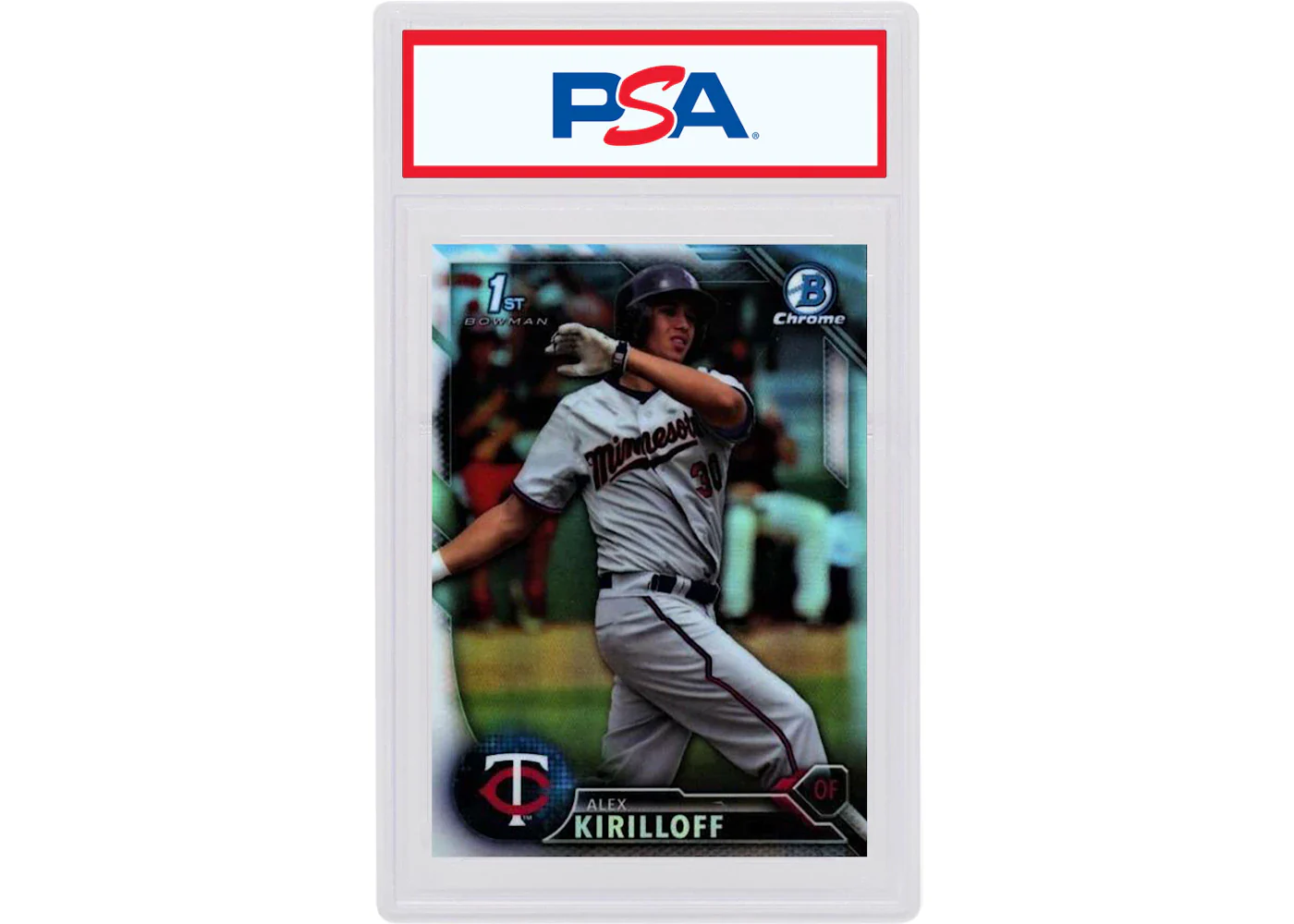 Alex Kiriloff 2016 Bowman Draft Chrome Prospects Refractor #BDC90 (PSA or BGS Graded)