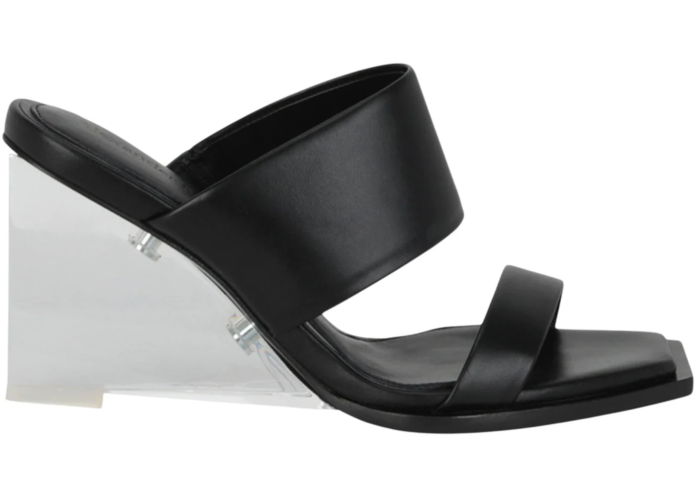 Alexander McQueen Shard Leather Sandals Black (Women's)