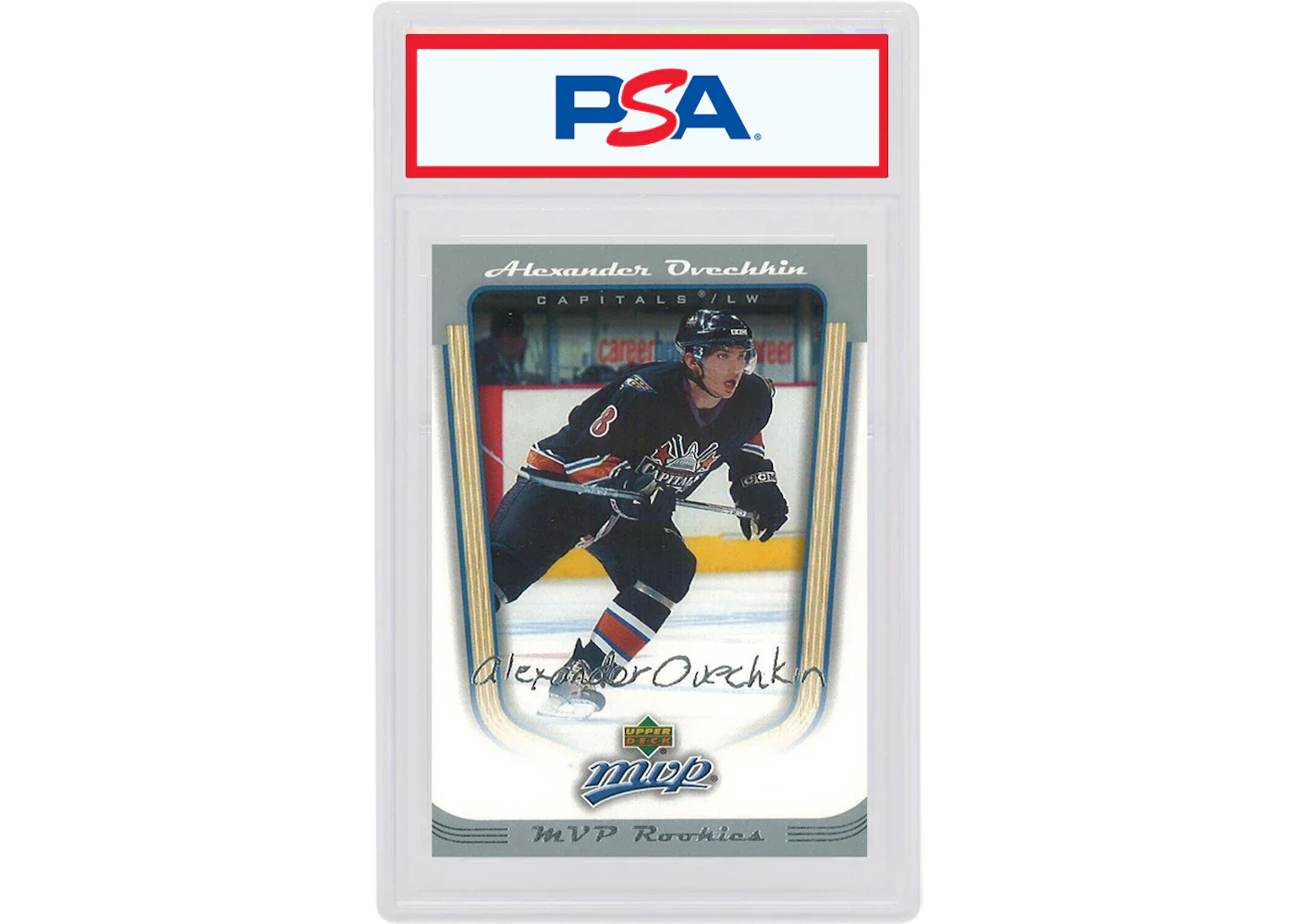 Alexander Ovechkin 2005 Upper Deck MVP #394 (PSA or BGS Graded)