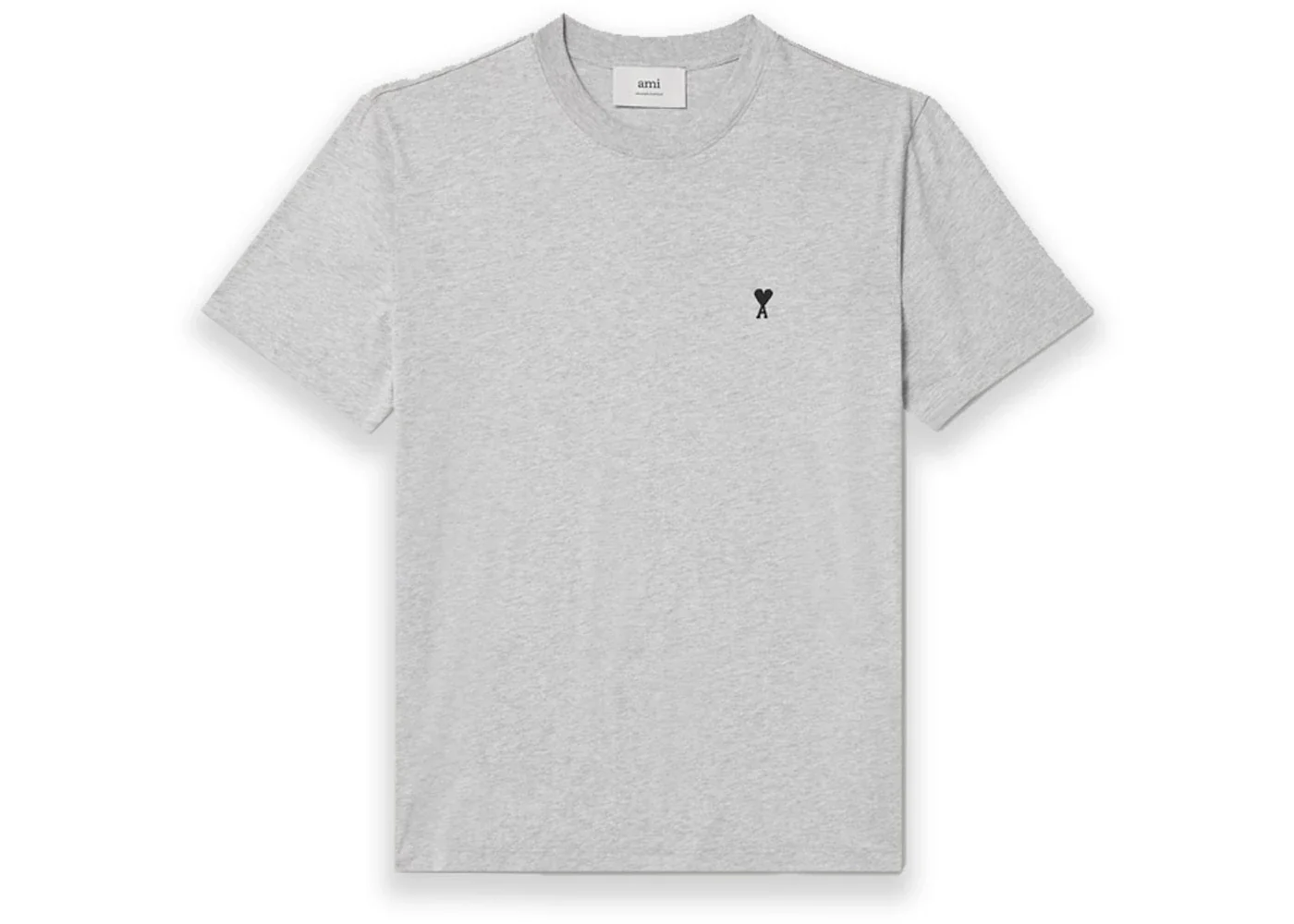 Ami Paris Ami De Coeur T-shirt Gray