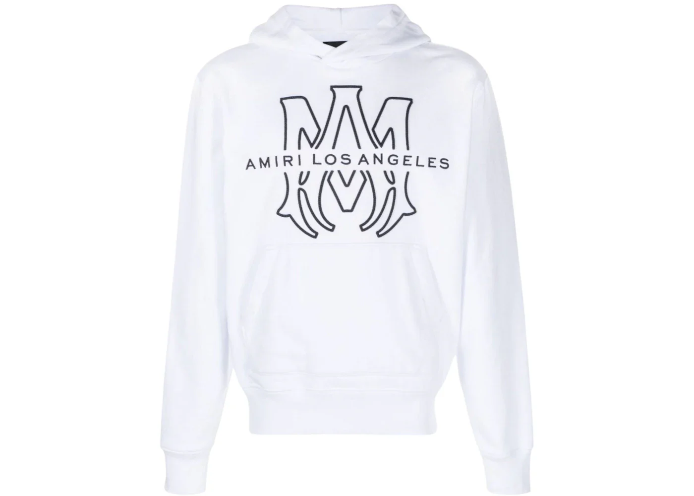 AMIRI MA Los Angeles Hoodie White