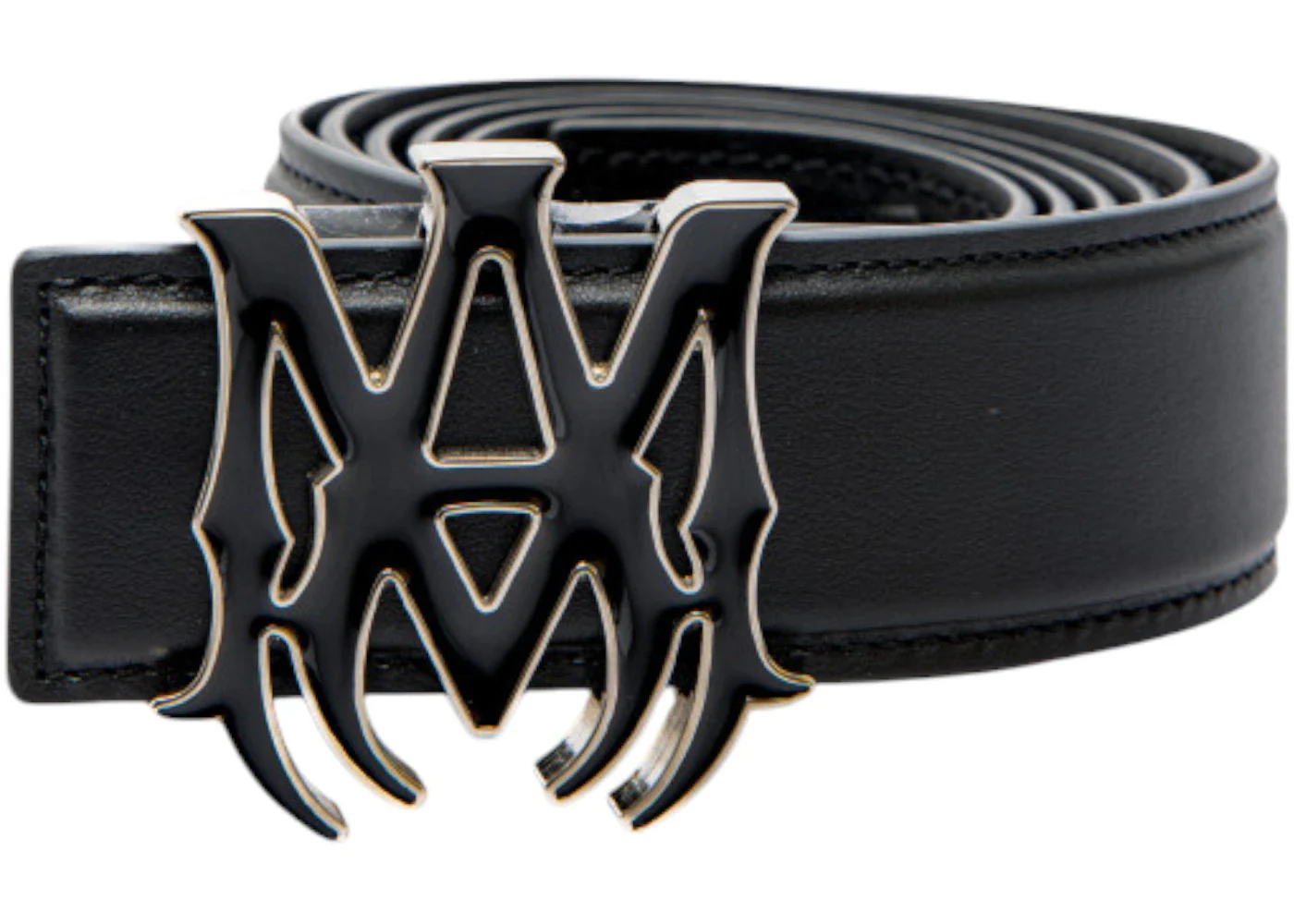 AMIRI Nappa 1.5 Width Belt Black