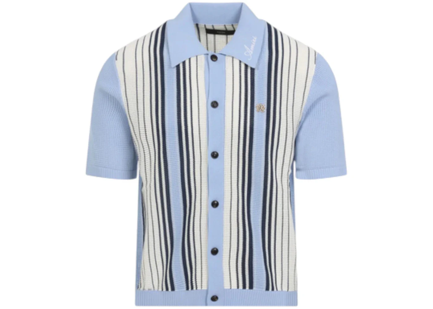 AMIRI Script Stripe Shirt Ashley Blue