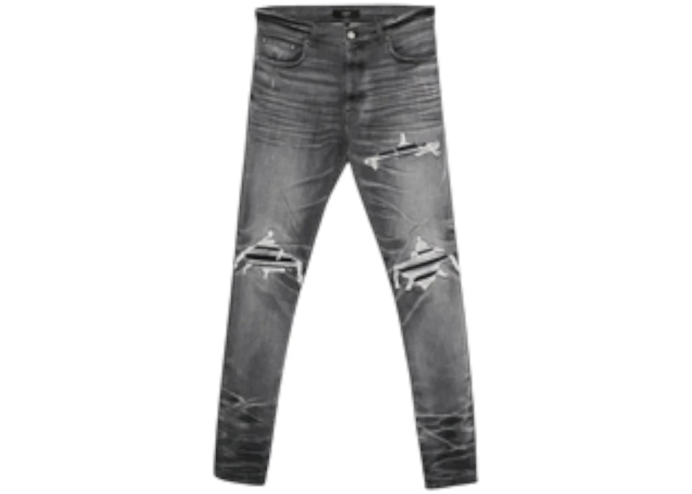 AMIRI Suede Mx1 Jean Storm Grey