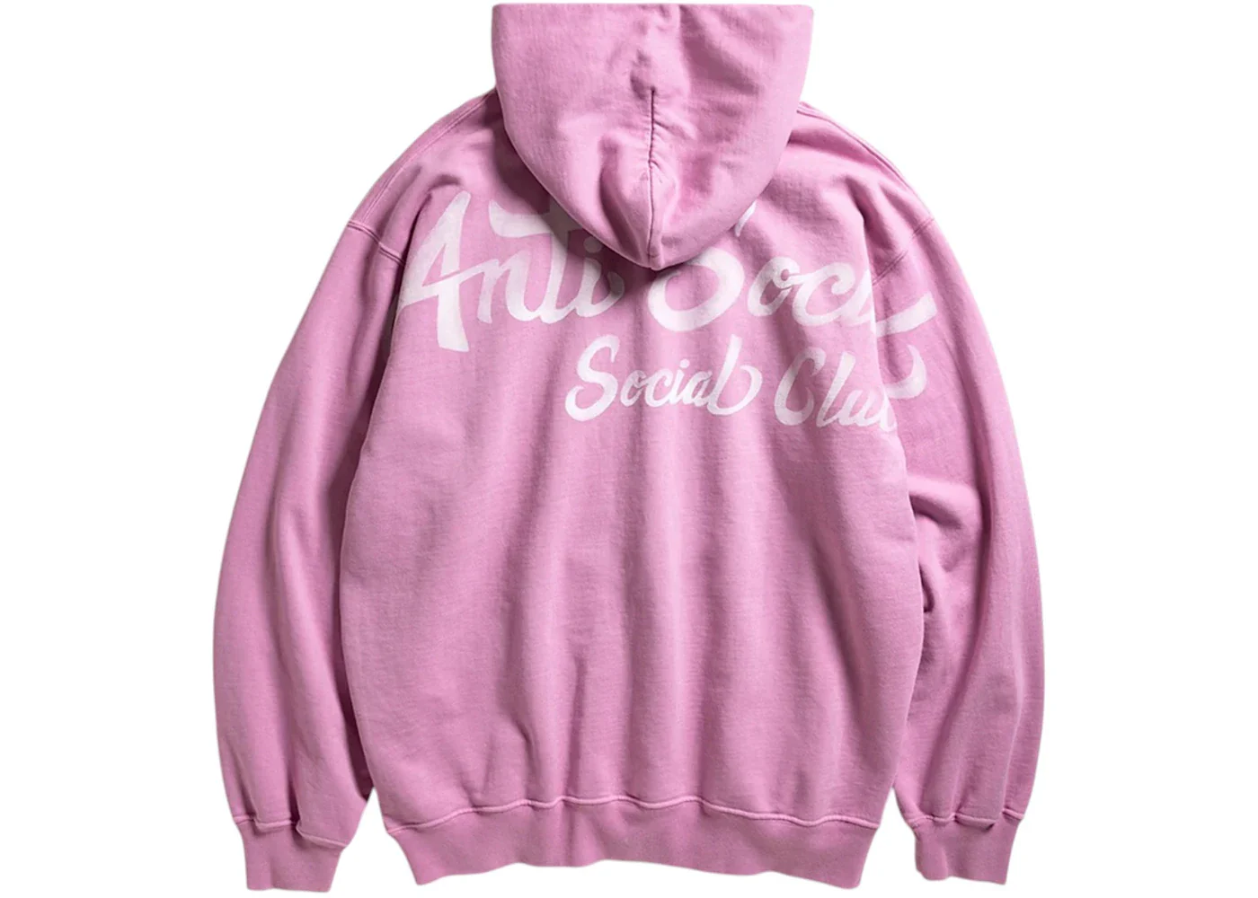 Anti Social Social Club Airbrushed Hoodie Pink