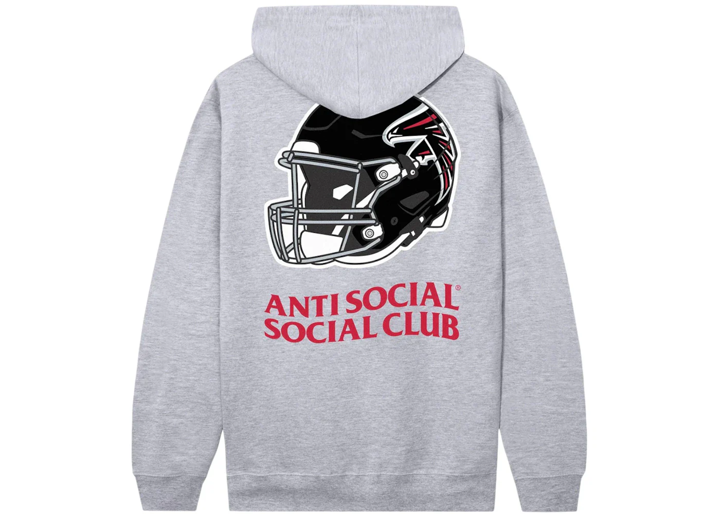 Anti Social Social Club x Falcons Impact Hoodie Grey