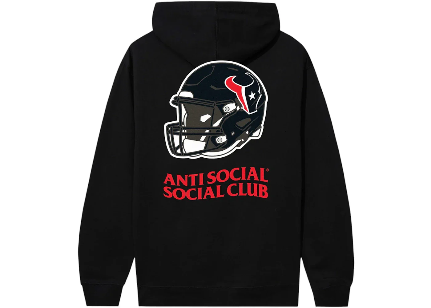 Anti Social Social Club x Texans Impact Hoodie Black