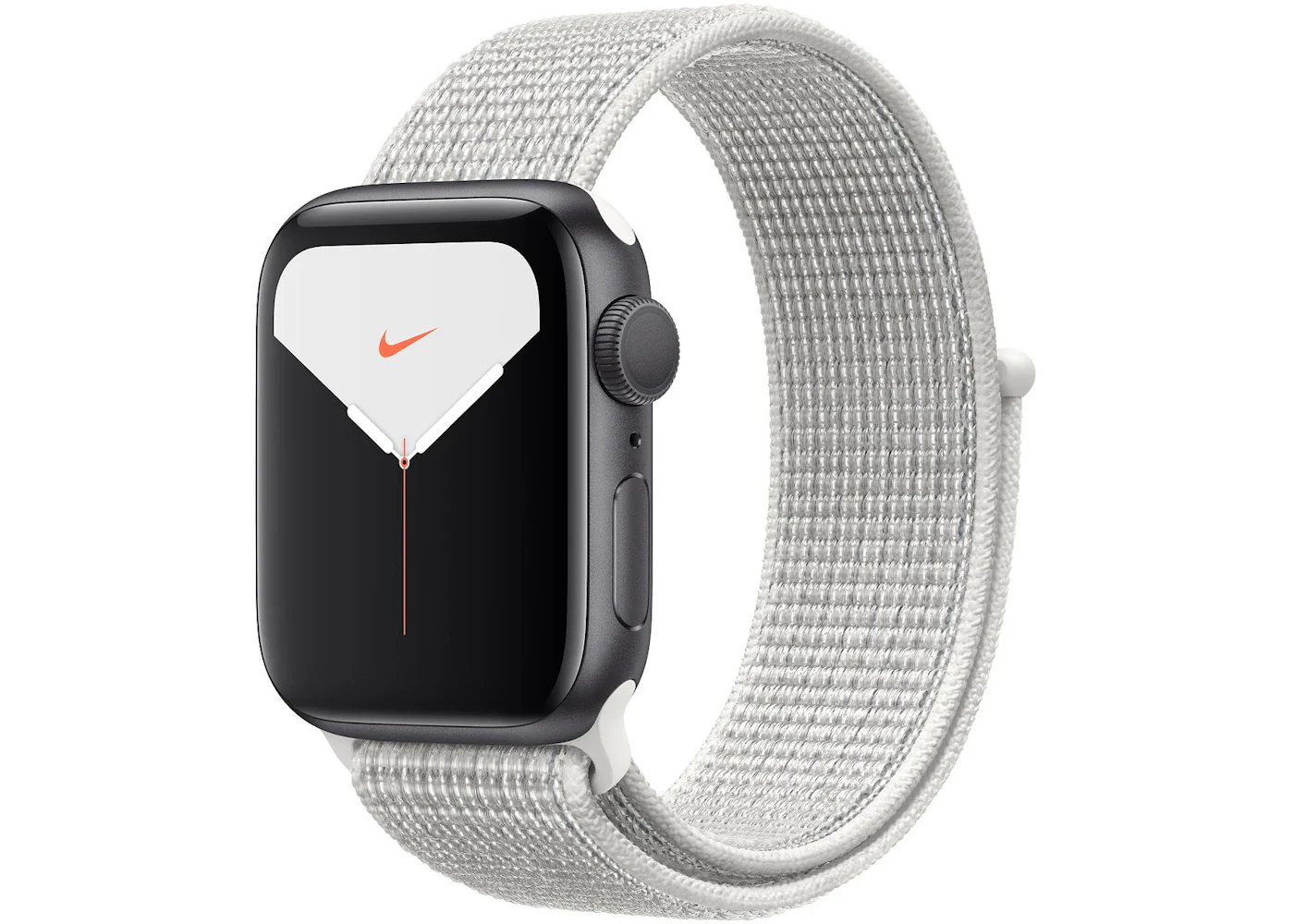 Apple Watch Nike Series 5 GPS 40mm Space Gray Aluminum with Summit White Loop A2092