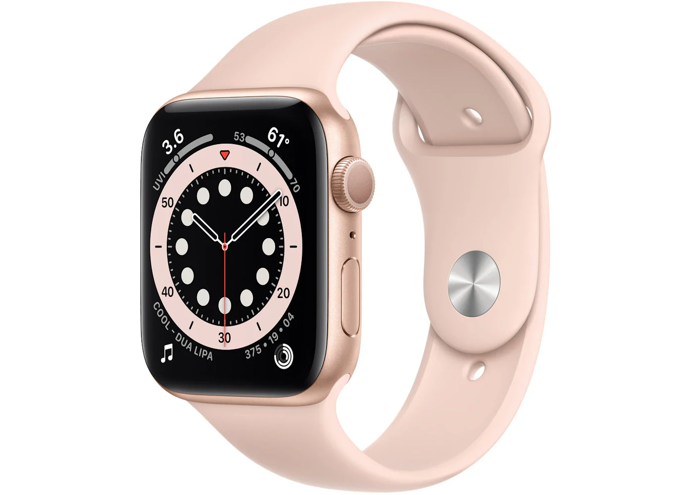 Apple Watch Series 6 GPS + Cellular 40mm Gold Aluminum with Pink Sand Sport Band A2375 (EU/Asia)