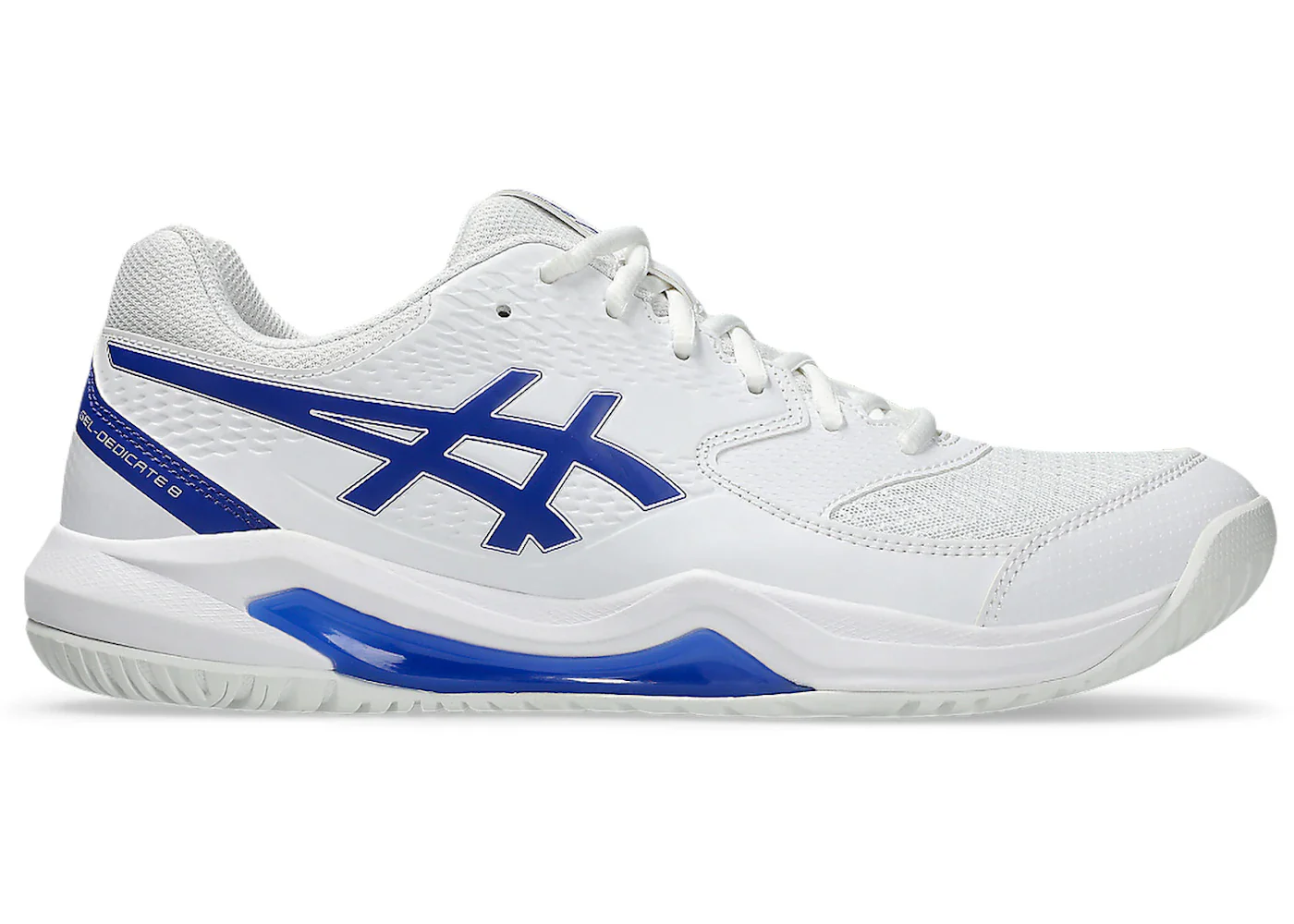 ASICS Gel-Dedicate 8 White Dark Cobalt