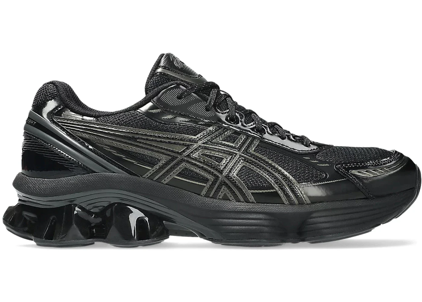 ASICS Gel-Kinetic Fluent Black Graphite Grey