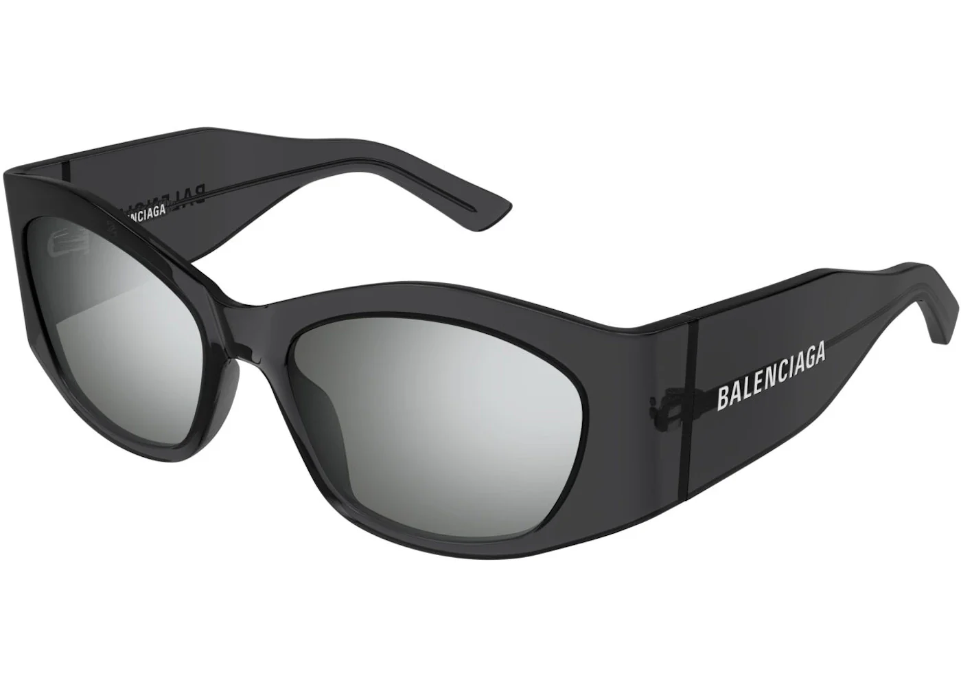 Balenciaga Cat Eye Sunglasses Grey/Silver (BB0329S- 003)