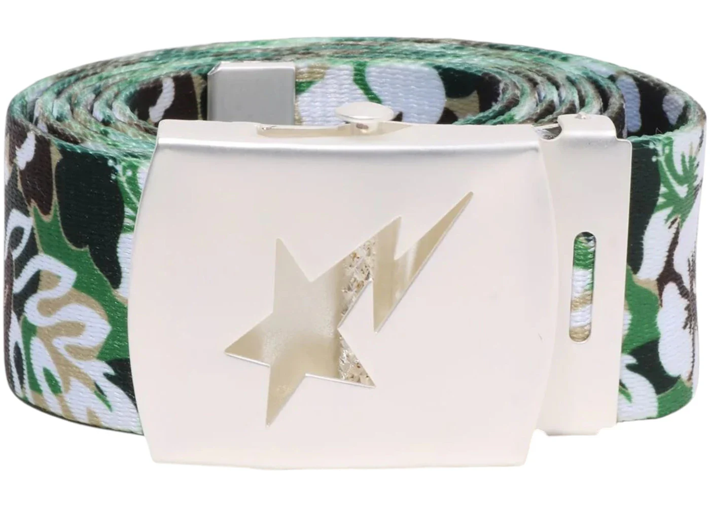 BAPE ABC Resort Camo Gi Belt Green