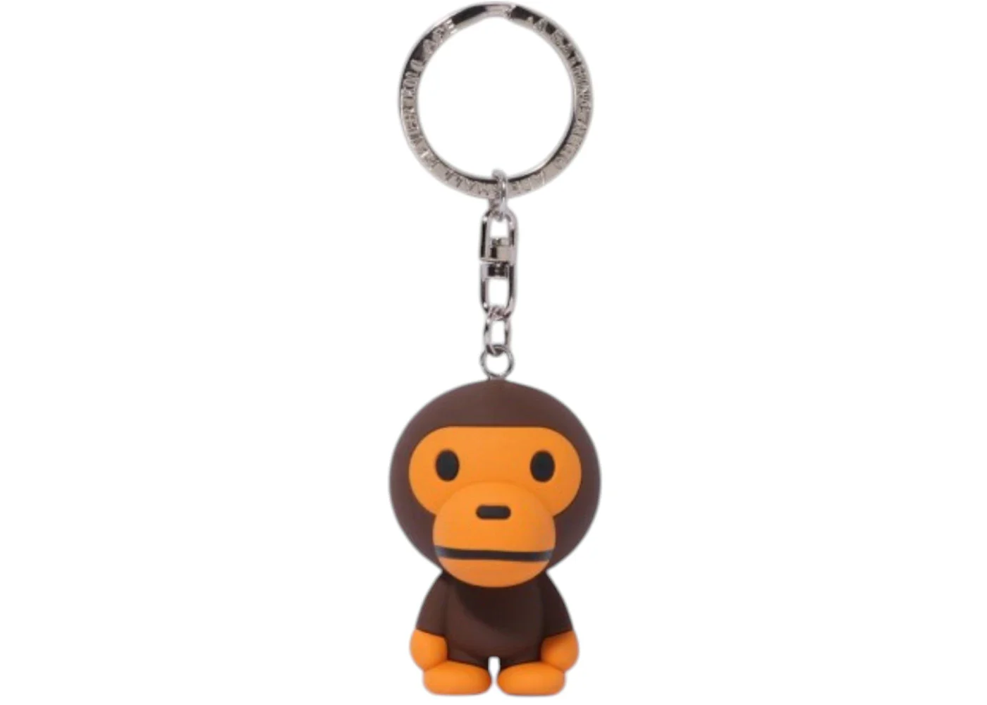 BAPE Baby Milo Keychain Brown