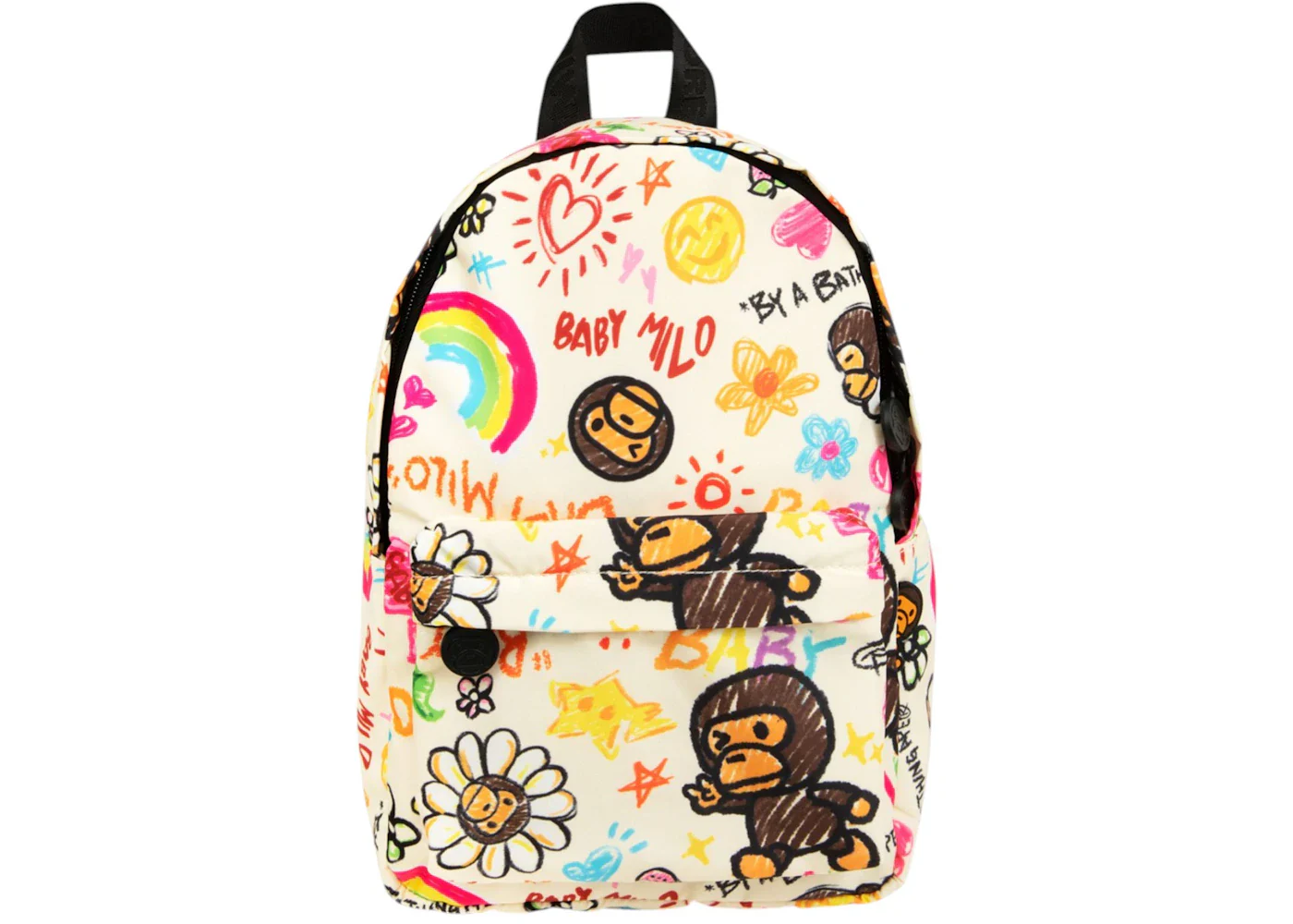 BAPE Baby Milo Soft Mini Backpack Cream