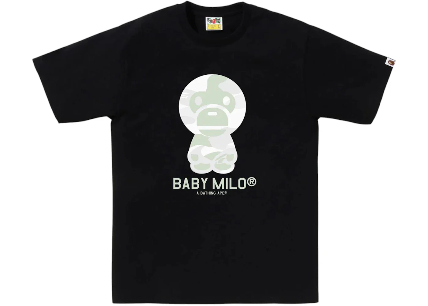 BAPE City Camo Baby Milo Tee (FW25) Black