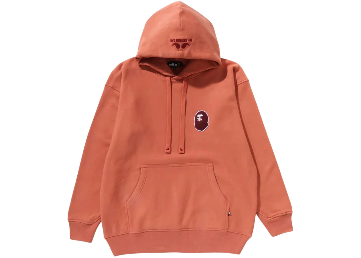 BAPE Pull Over Hoodie Pink
