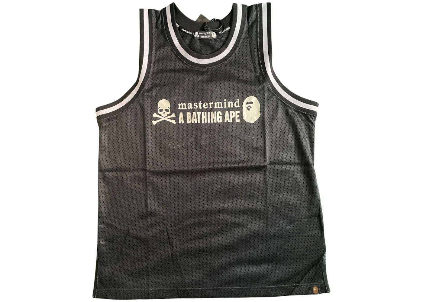 BAPE vs. Mastermind Basketball Jersey Black