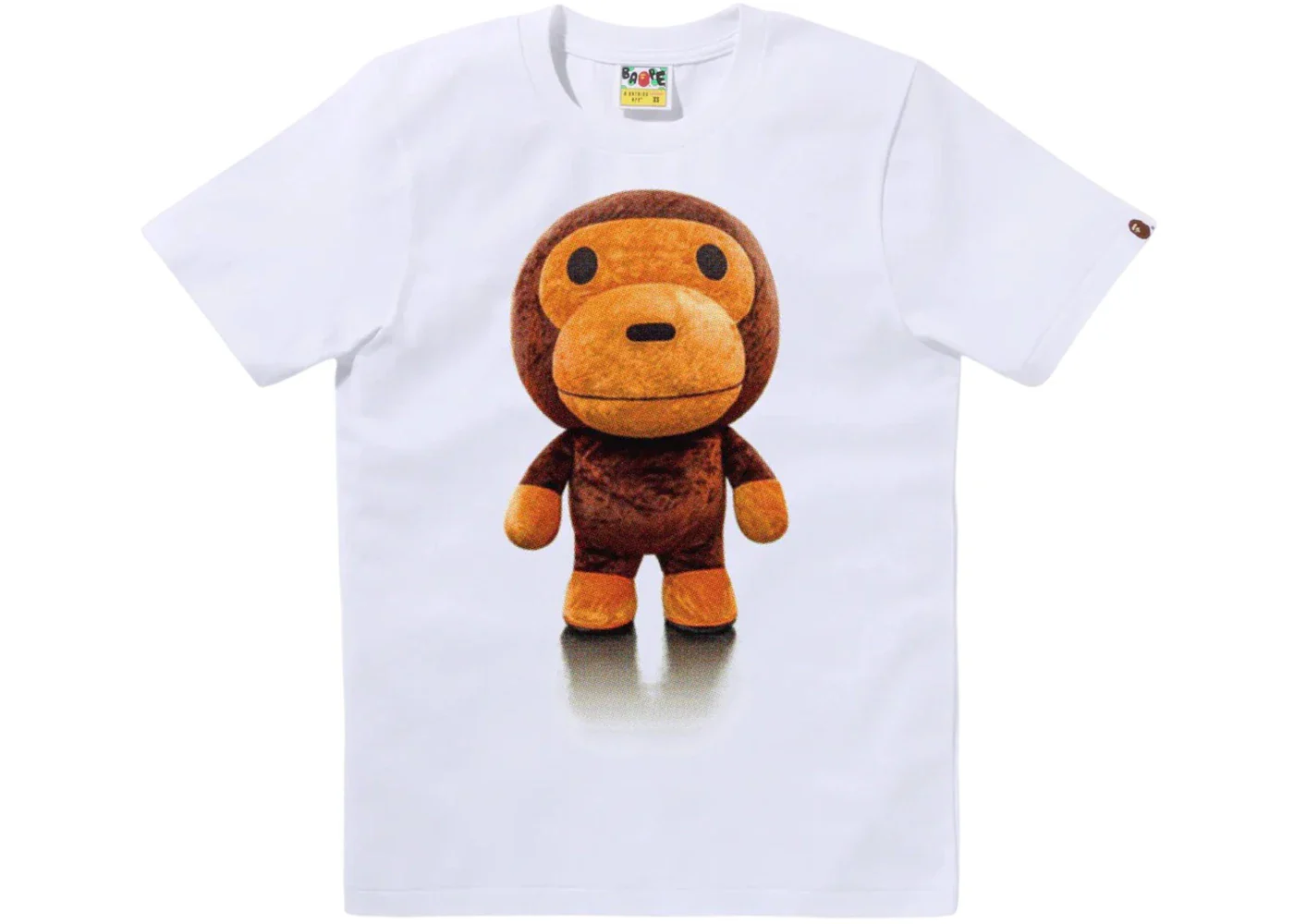 BAPE Women's Standing Milo Photo Tee White