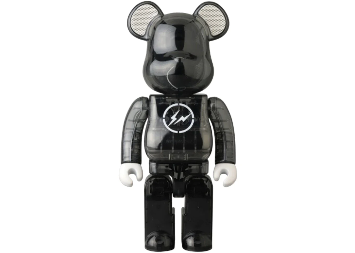 Bearbrick Rinaro Fragment Audio Portable Bluetooth Speaker 400% Black