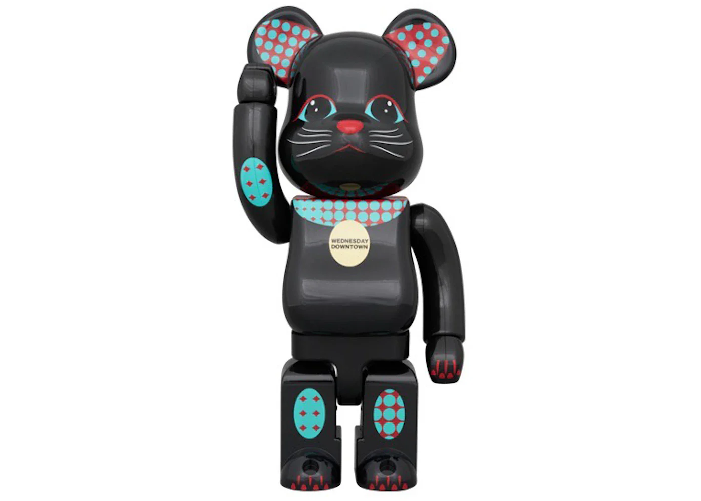 Bearbrick Wednesday Downtown Maneki-neko 400%