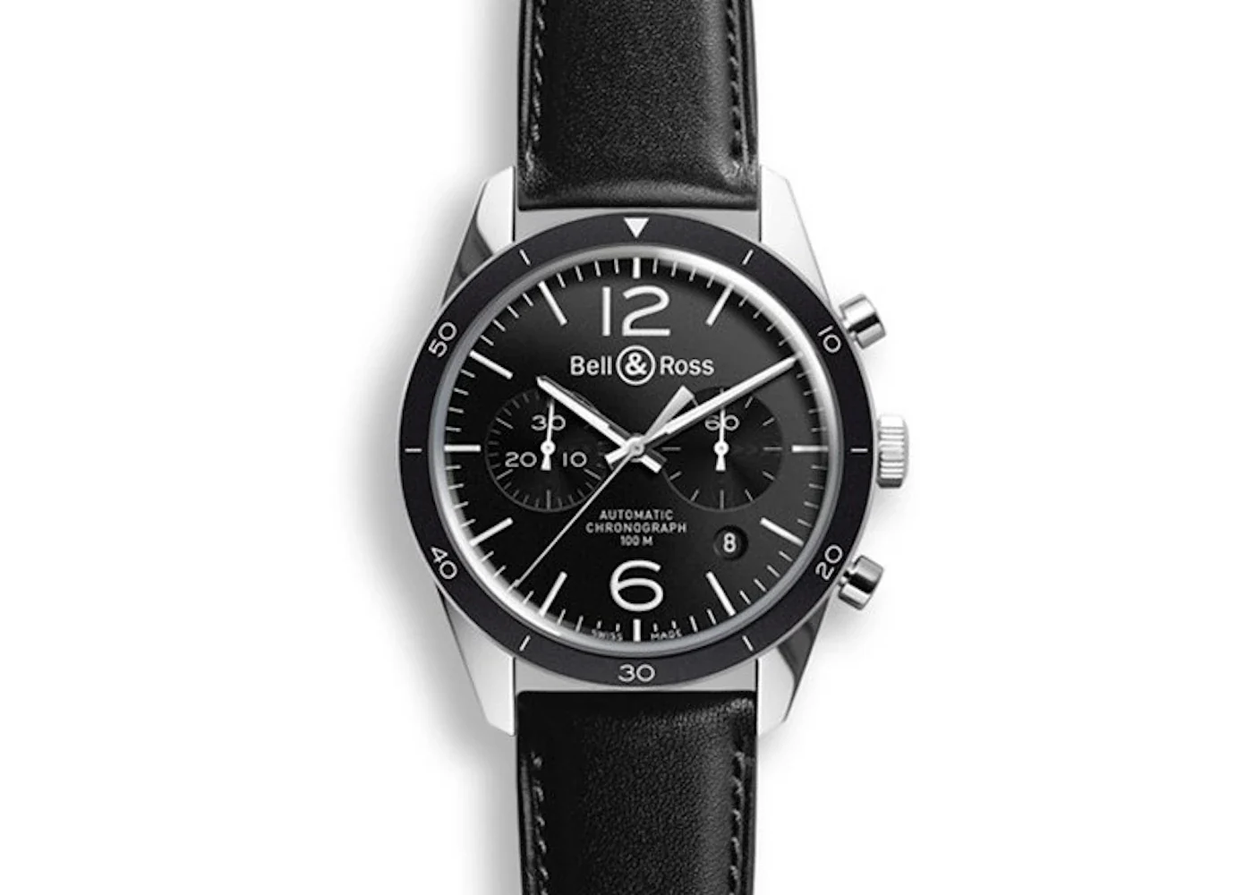 Bell and Ross Vintage BRG126-BL-BE/SCA