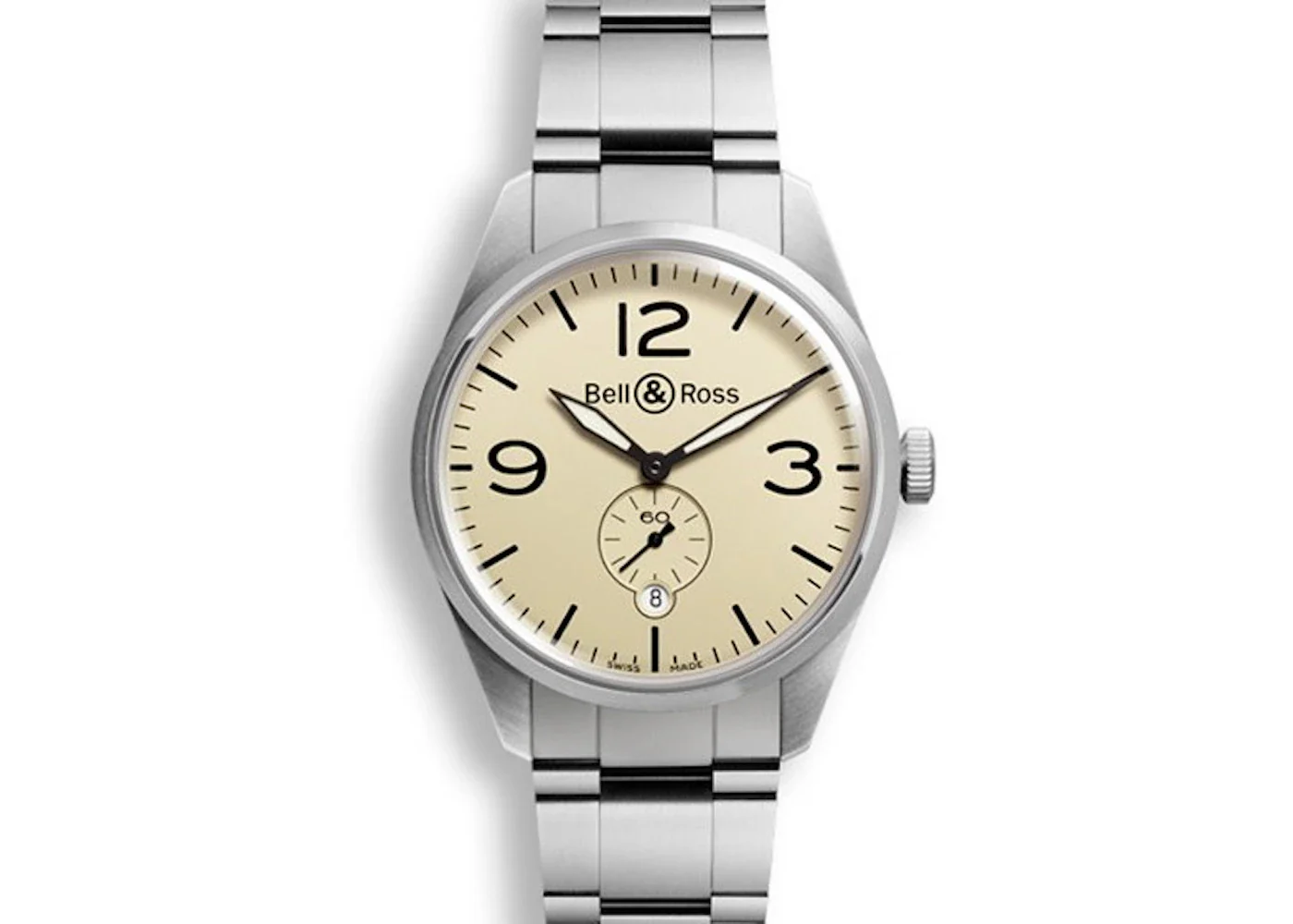 Bell and Ross Vintage BRV123-BEI-ST/SST