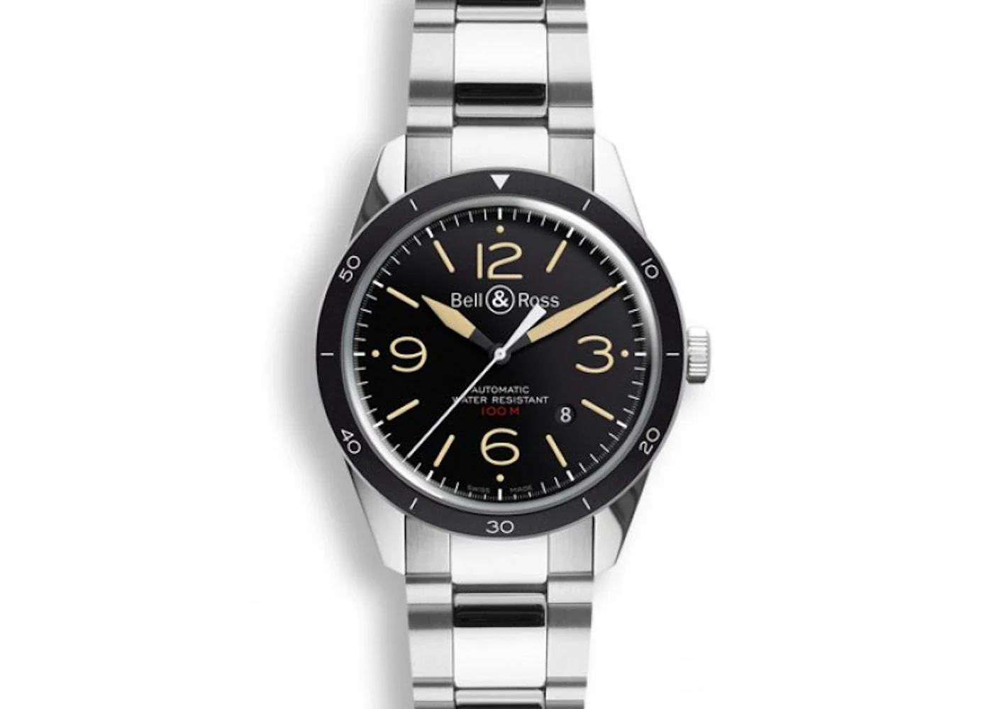 Bell and Ross Vintage BRV123-ST-HER/SST