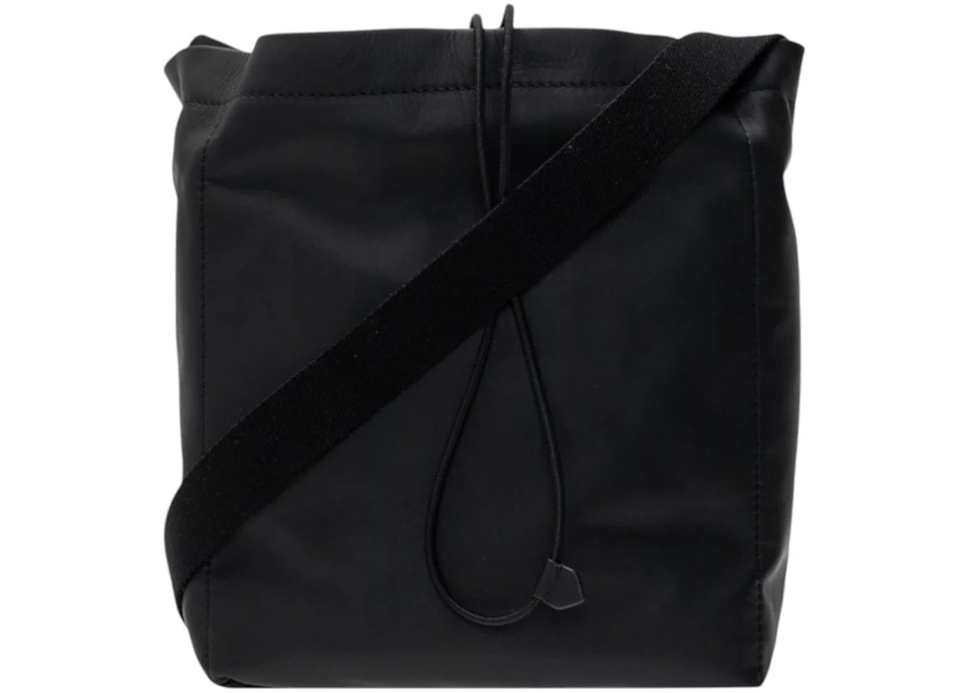 Bottega Veneta Drawstring Crossbody Bag Black