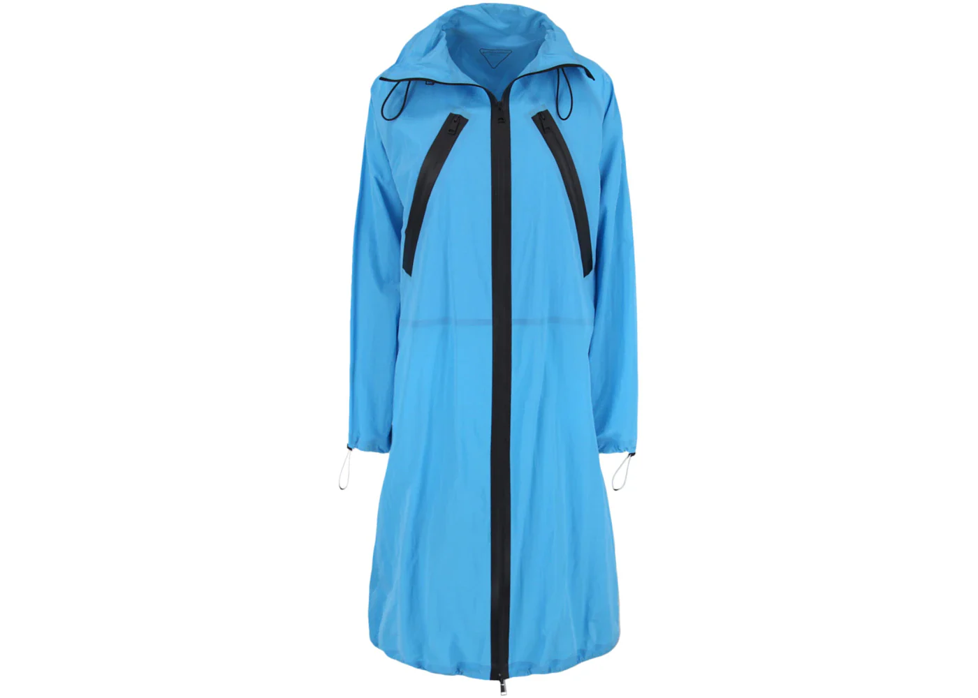 Bottega Veneta Waterproof Parka Bright Blue