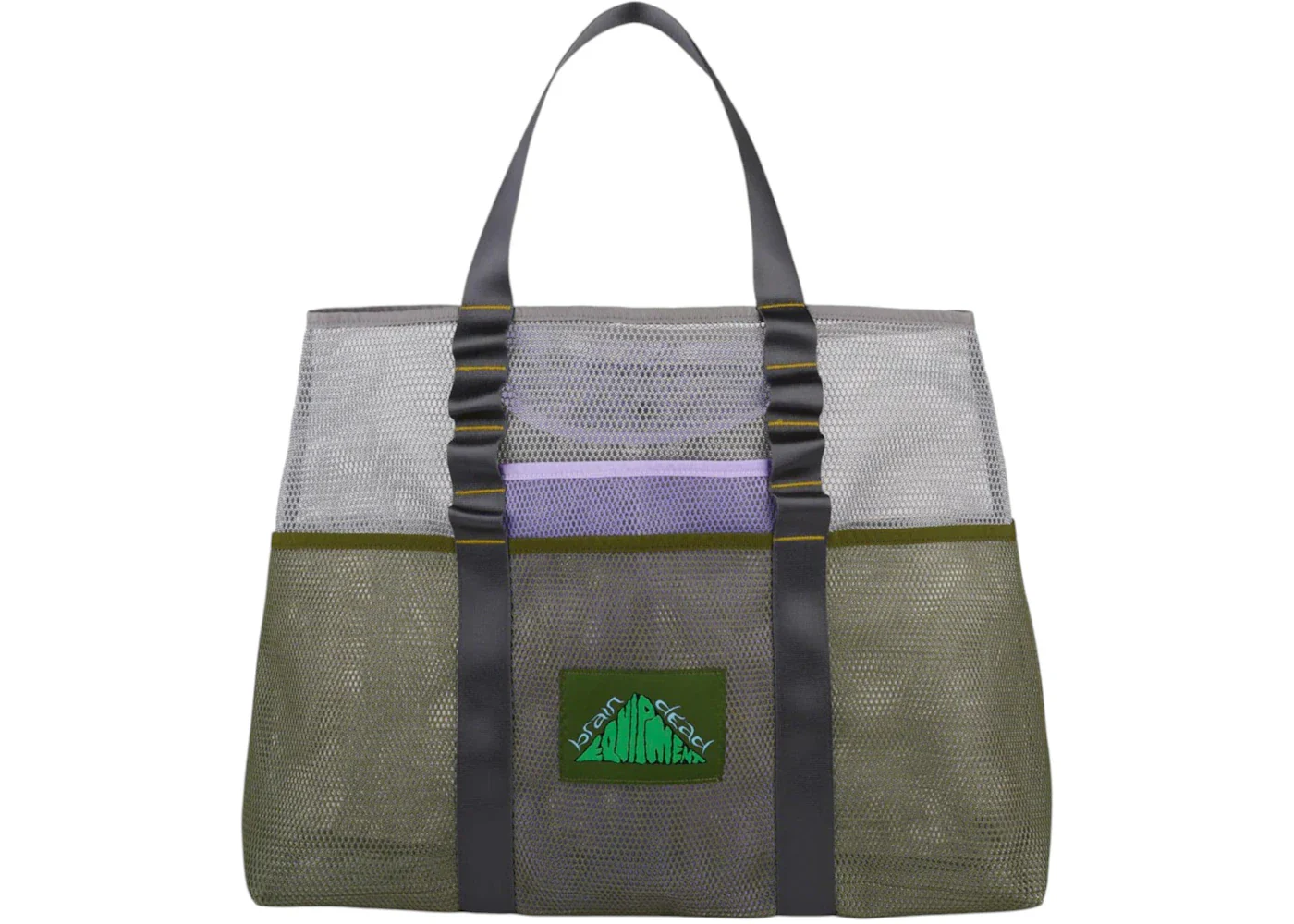Brain Dead Equipment Mesh Tote Bag White/Multi