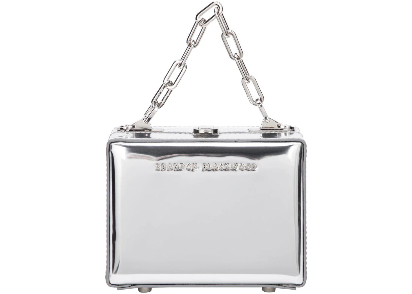 Brandon Blackwood Limited Edition Mini Kendrick Trunk Mirror Chrome