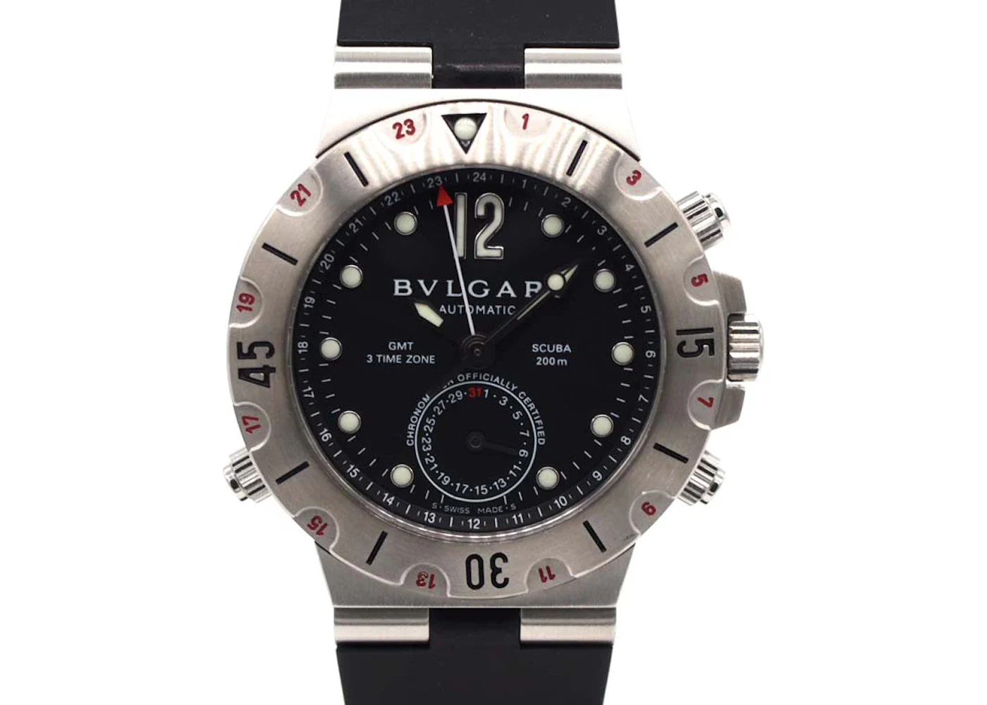 Bulgari Diagono Scuba GMT SD38SGMT