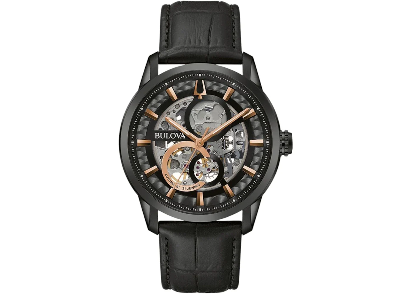 Bulova Sutton Skeleton Dial 98A283