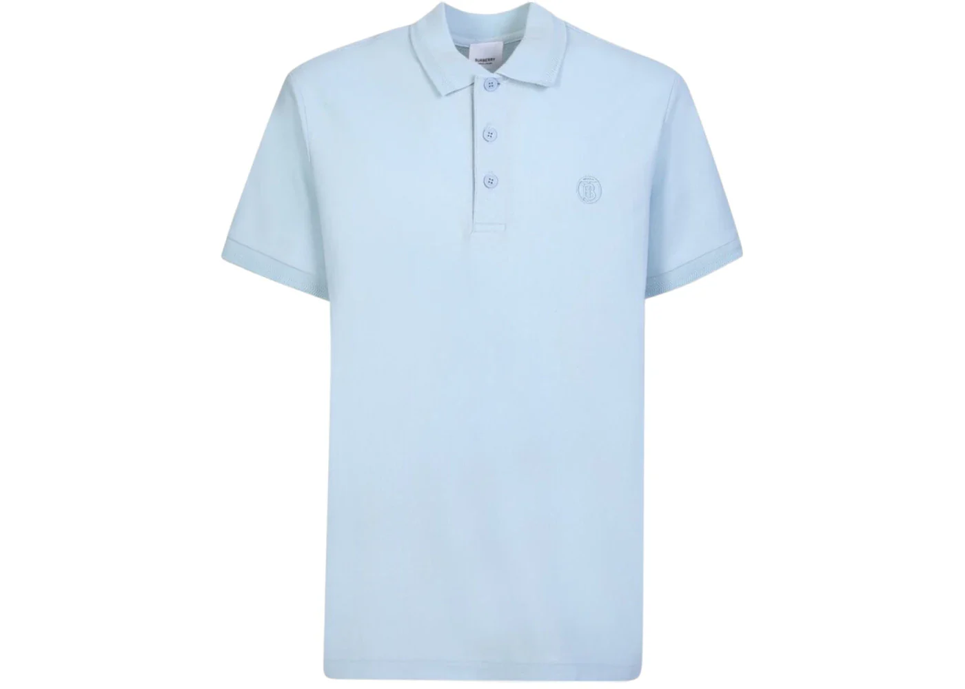 Burberry Branded Circle Logo Shirt Sky Blue