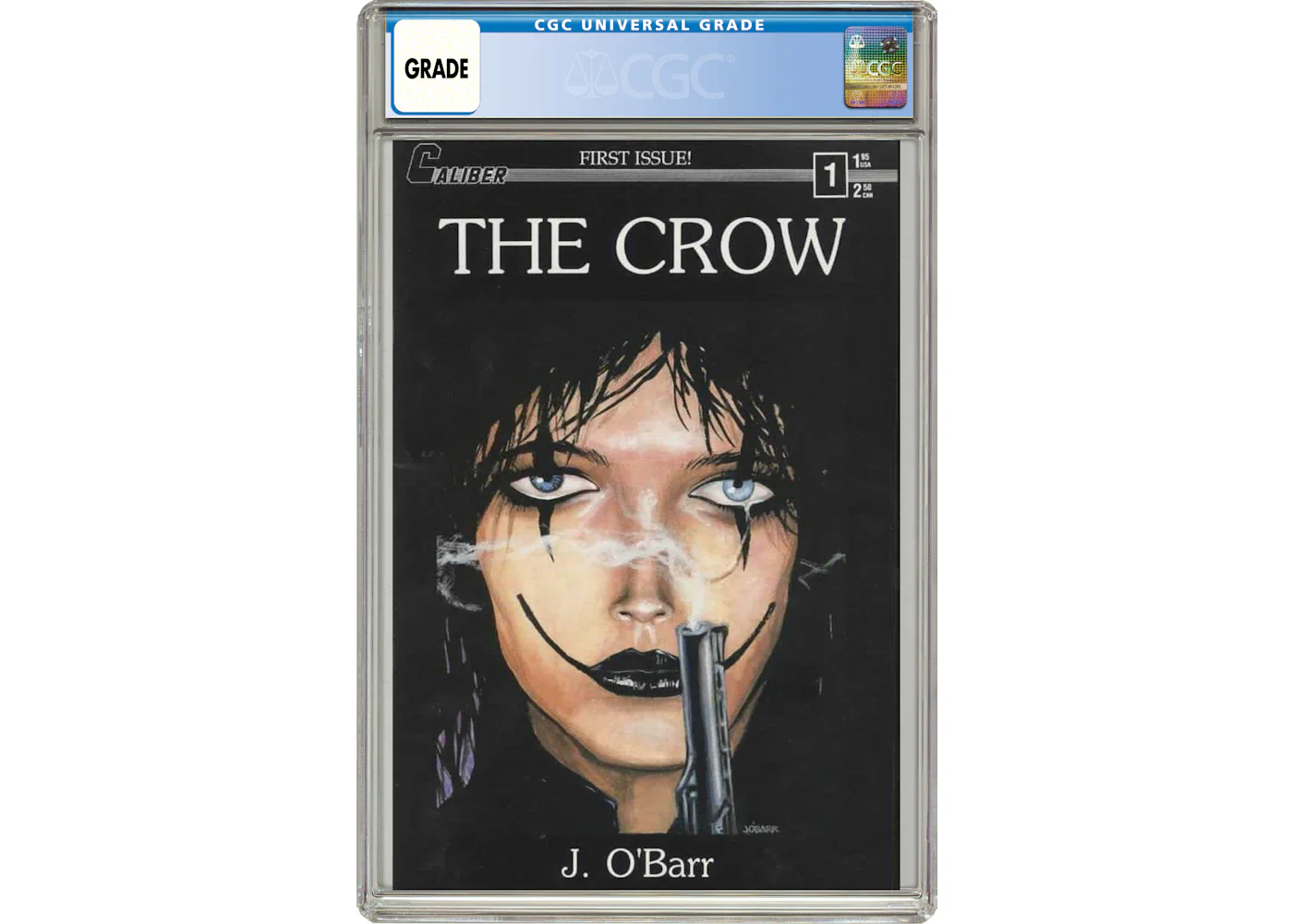 Caliber Crow (1989 Caliber) #1-1ST Comic Book CGC Graded