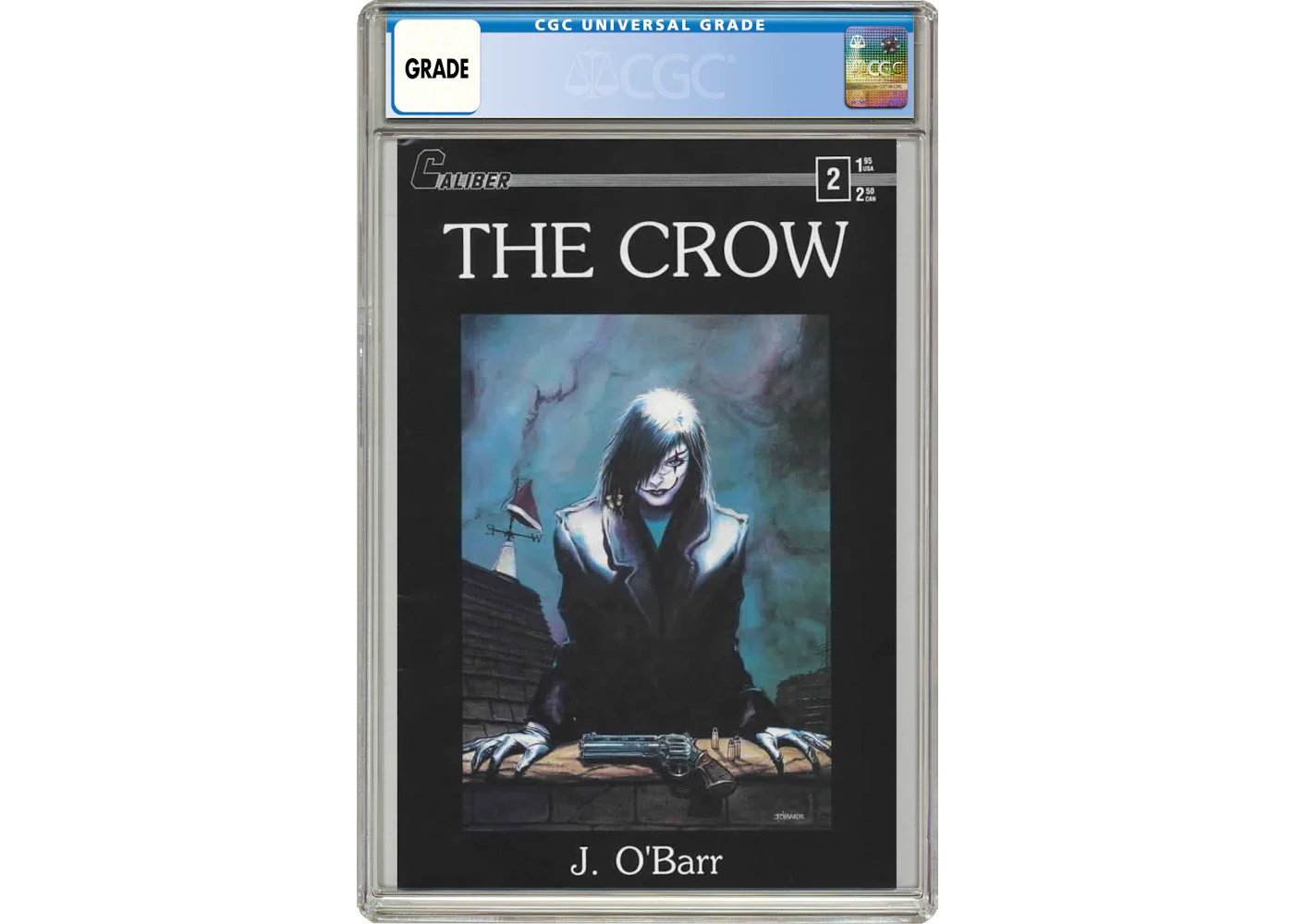 Caliber Crow (1989 Caliber) #2-1ST Comic Book CGC Graded