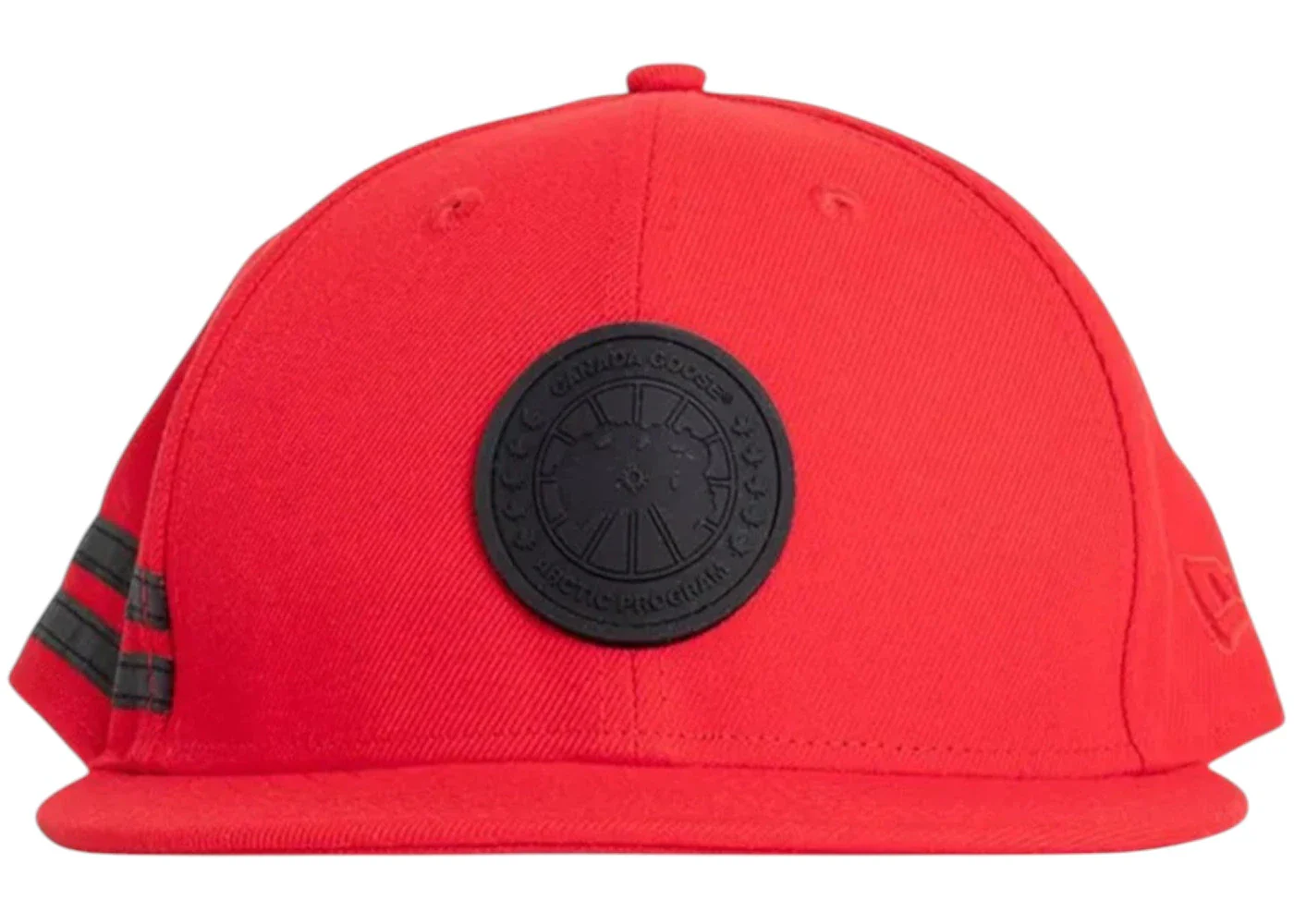 Canada Goose New Era Arctic Disc Snapback Cap Red