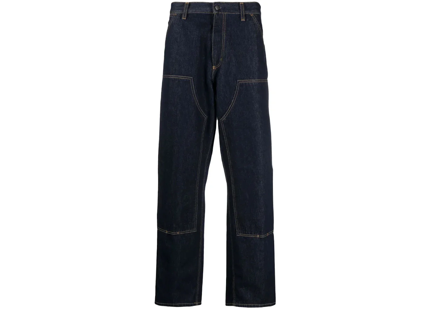Carhartt WIP Double Knee Pants Blue Rinsed