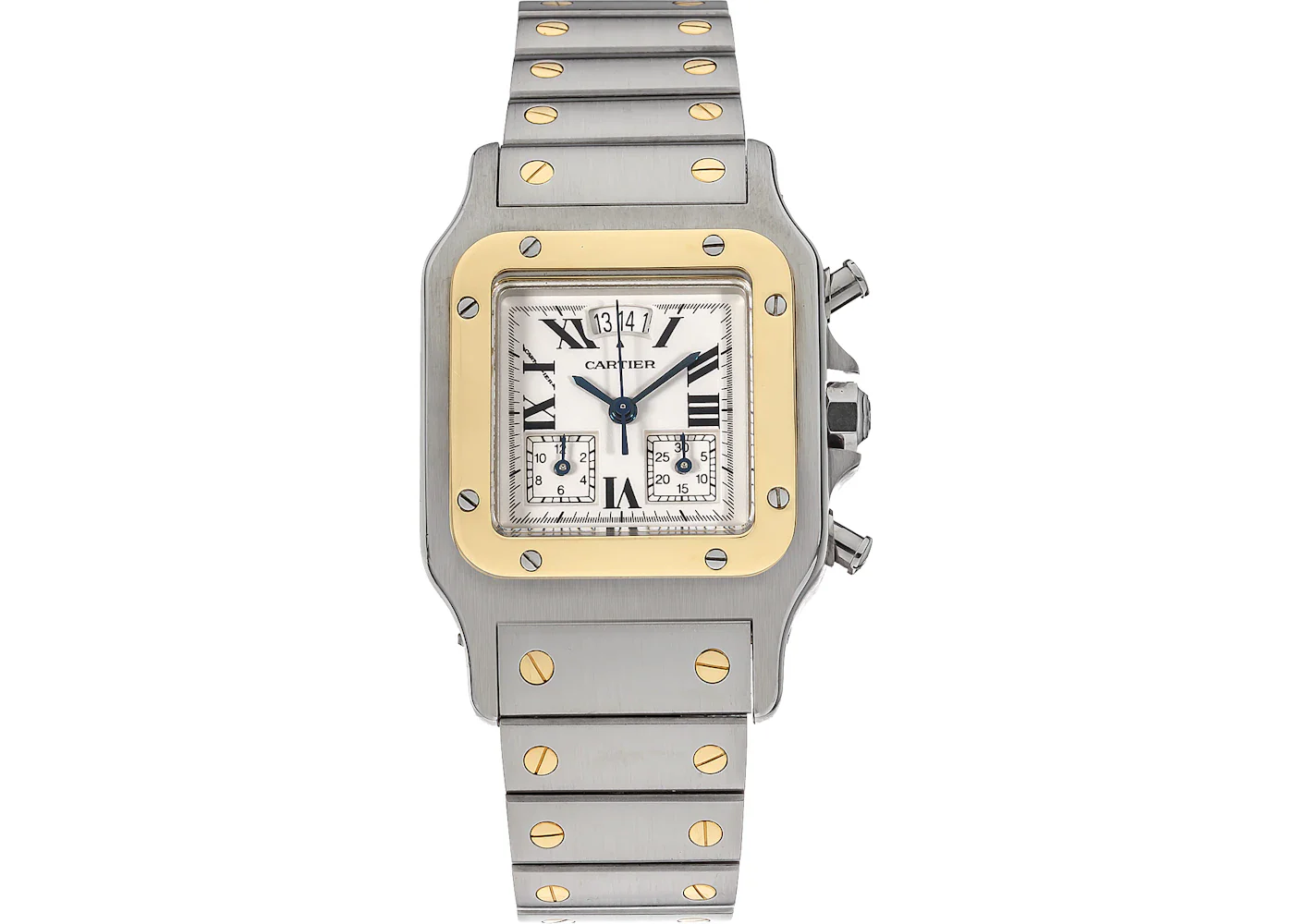 Cartier Santos Galbee Chronograph W20042C4