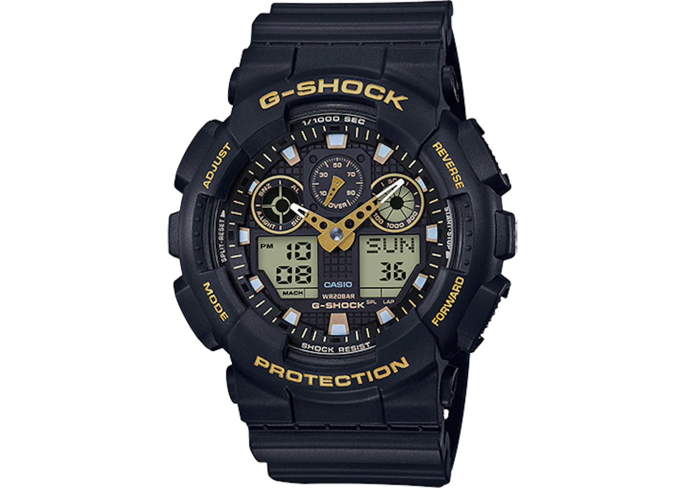 Casio G-Shock Analog-Digital GA100GBX-1A9